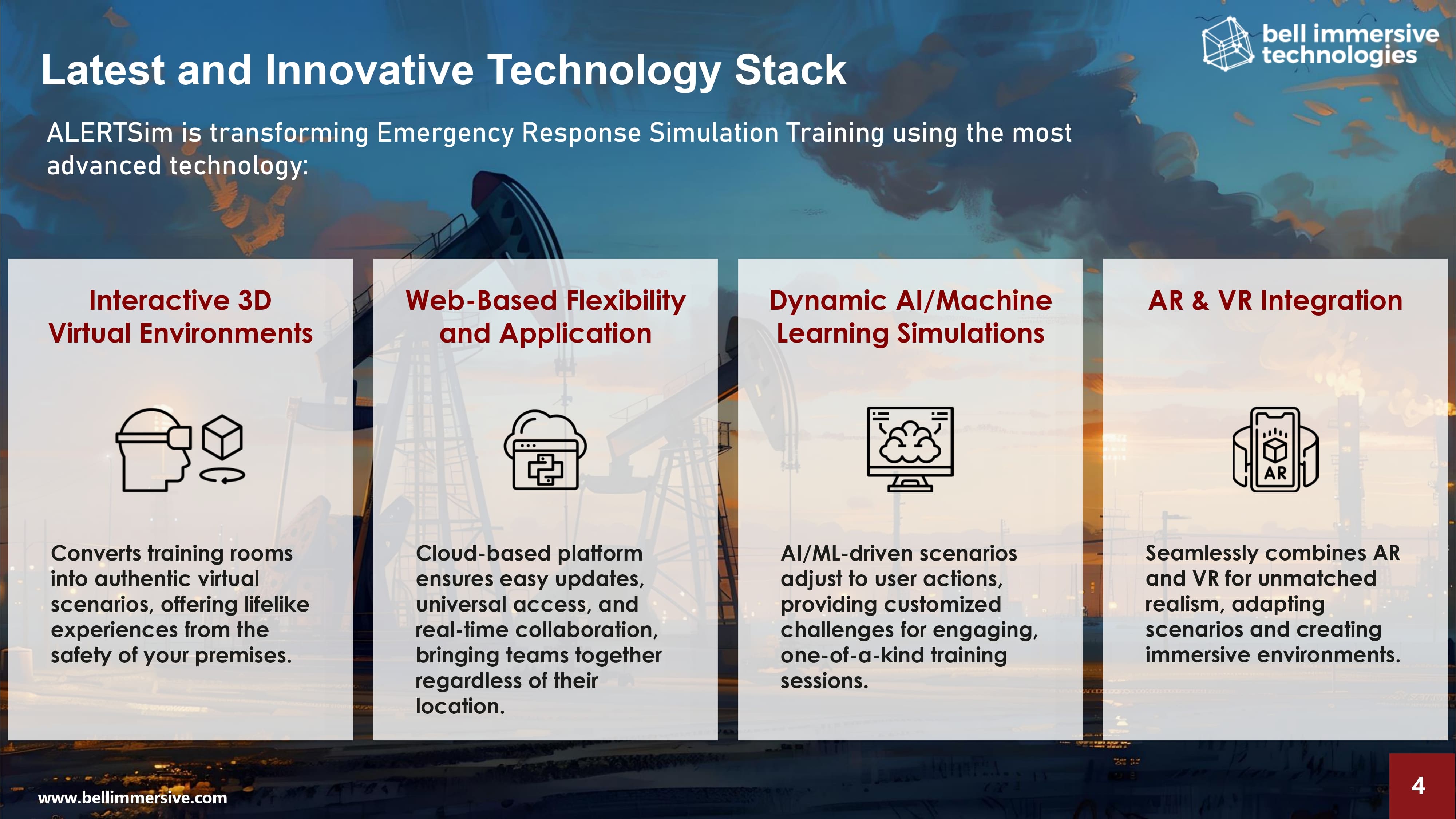 Bell Immersive Immersive Simulations with ALERTSim Platform